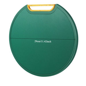 29/31/35cm Non-Slip Round Cutting Board Kitchen Food-Grade PE Round Double-Sided Hanging Chopping Board