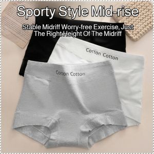 กางเกงบ็อกเซอร์ ความยืดหยุ่นสูง ไม่ลื่นไถล กางเกงชั้นในกีฬา ไม่น่าเบื่อ รายวัน ดูดซับความชื้นและระบายอากาศได้ดี