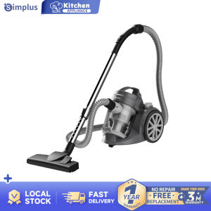 INSSA x Simplus Canister Vacuum Cleaner  28000Pa Suction Power  2L Dust Cap  5 Layer Filtration XCQH019