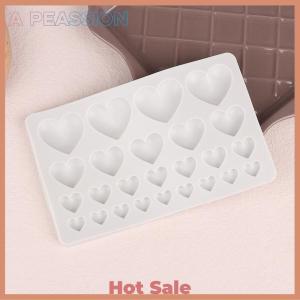 [A Peassion]💖[HOT SALE]🎈🎈 25 Cavity Love Silicone Molds DIY Heart Shaped Cake Mold Pastry Fondant Chocolate Cake Decor Tools Baking Supplies Resin Mould