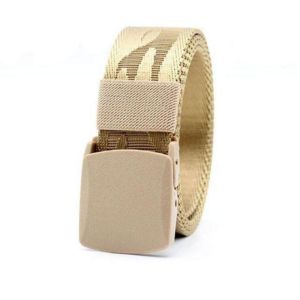 Men Fashion Plastic Buckle Military Tactical Nylon Adjustable Belt Canvas Belts Tali Pinggang Lelaki Dewasa