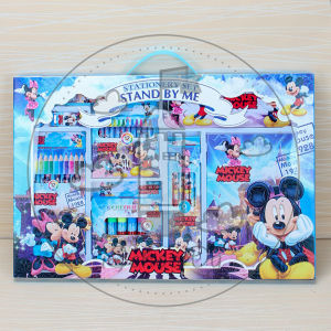 iSchoolDy Mickey Minnie Doraemon McQueen Spiderman Stationery Gift Set 9 items