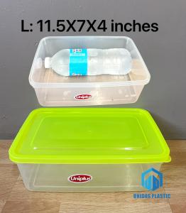 UNIDAS family version thick lunch box/foodkeeper (random color cover to ship )