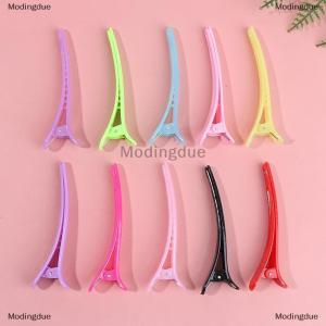 [COD] Modingdue 10Pcs/Set Professional Basic Hair Grip Clips Sectioning Salon Styling Hair Clips