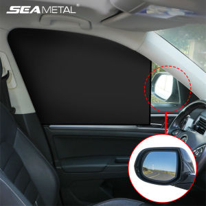 Magnetic Car Sun Curtain Anti UV SunShade Cover Auto Foldable Side Window Sun Protection Mosquito Net Interior Parts Accessories
