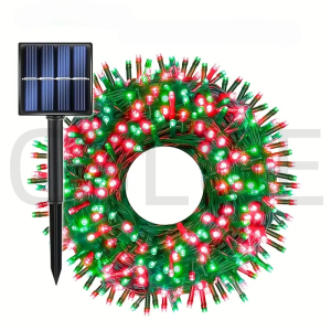 CBLUE Solar Lights LED Solar Light 12M Decorations Outdoor Waterproof Fairy Garland Lights Christmas Party Halloween