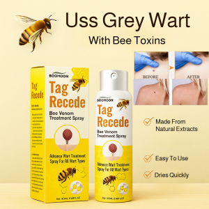 BOOMOON Bee Venom Wart Treatment Spray Moisturizes Skin Lighten Spots Skin Care Spray