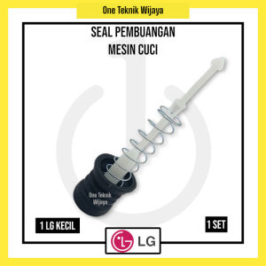 1 SET LENGKAP KARET SEAL SIL  PEMBUANGAN AIR MESIN CUCI LG 2 TABUNG SEMUA  TIPE