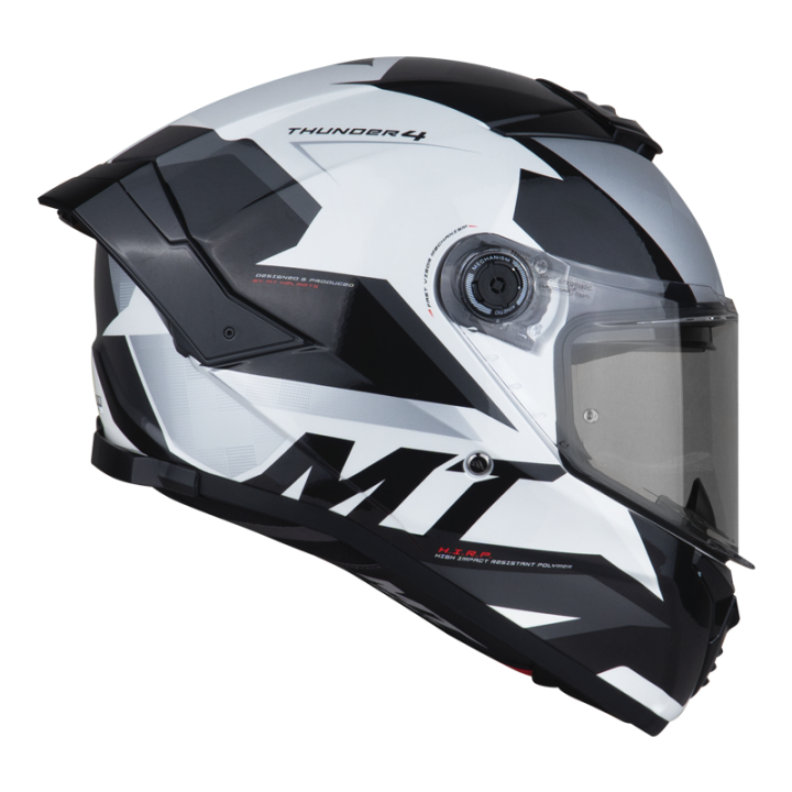 MT Thunder SV GD EXEO Full Face Dual Visor Helmet (FREE Clear