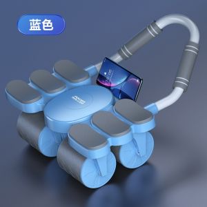Multifunctional Split Fitness Board Ab Exercise Board & Ski Machines Pilates & Arm Strengthener & Tension Rope