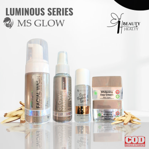Paket MS GLOW Paket Luminous Series Ecer Diformulasikan Khusus Untuk Membantu Mencerahkan Kulit Kusam Dengan Noda Hitam