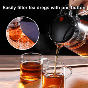 Home filtered high temperature tea brewer