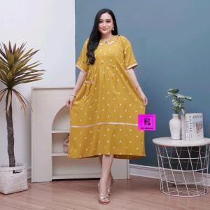 Daster Cibi Terbaru 2025/ Daster Cibi Pita Motif Love Warna Soft / Daster Busui Resleting Depan/ Daster Terbaru Viral Nyaman / Daster Kekinian Rayon