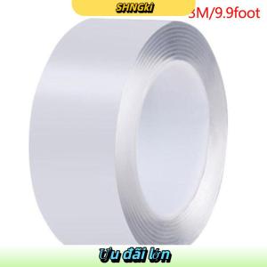SHNGki 1 2 3 5M Nano Tape Double Sided Tape Transparent Reusable Waterproof Adhesive Tapes Cleanable Kitchen Bathroom Supplies Tapes