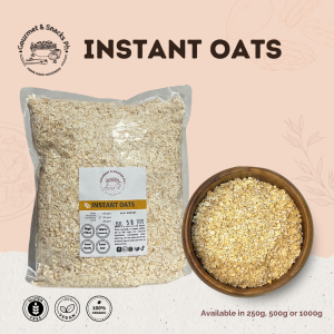 5KG SACK - Whole Grain Rolled Oats / Quick Oats / Instant Oats