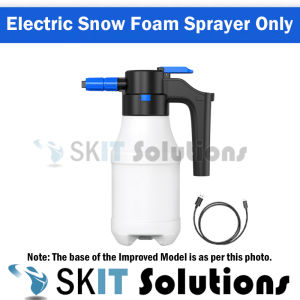 【SKIT SG】Electric Snow Foam Bottle Car Snow Foam Sprayer Bottle Pressure Foaming Bottle Car Wash Bottle Car Foam Wash For Hdb Mscp Spray Electric Car Wash Sprinkler Electric Car Foam Sprayer Electric Foam Spray Electric Foam Sprayer For Car Wash Shampoo
