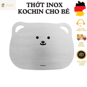 Thớt inox cho bé KOCHIN thớt inox dành cho trẻ em thớt chống mốc thớt inox 316