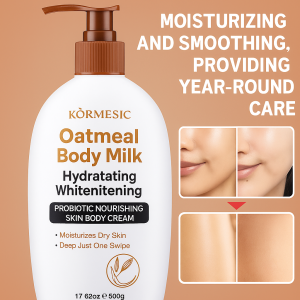 Prebiotic Oatmeal Hydrating And Whitening Body Lotion Whitening Moisturizing Body Lotion Hydrating Anti Aging Smoothing Brightening Skin Tone