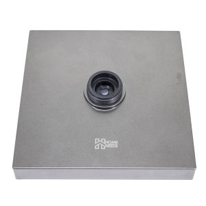 Head Shower Kotak Kamar Mandi 1/2 Inch Kotak Bahan Abs Chrome DP-145+DP-145-1+DP-145-2+WG-238-Hitam
