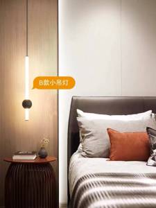 2022 NEW Nordic Pendant Lights Modern LED Hanging Lamp for Bedroom Black Pendant LampFast shipping