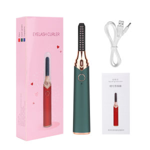 DECINIEE Heated Eyelash Curler Electric Eyelash Perm Makeup Eyelash Curler Beauty Tools Women Nature Style Cute Makeup Tools