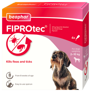 ฺBeaphar FIPROTEC Small Dog ยาหยดกำจัดเห็บหมัด สุนัขพันธุ์เล็ก