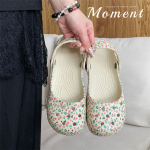 [Free Shipping] WomenS Eva Summer Floral Cute Beach Slip-On Outdoor Non-Slip Ballet Shoes