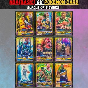 NBA x Pokemon GX Cards (Bundle of 9 Cards)