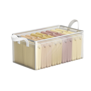 Storage Frame Push and Pull Smoothly Stable Storage Rack Easy Access to Items in a Second