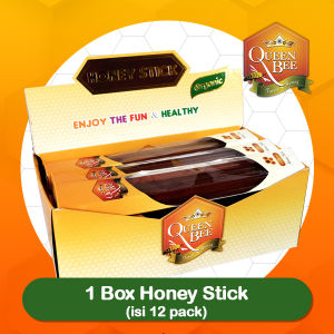 Queen Bee Honey Stick 1 Box + Bonus 2 pack