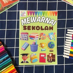 Buku Mewarnai Anak 2 3 4 5 6 Tahun Paud TK Kertas Mewarnai Anak Perempuan Laki Laki Coloring Book For Kids