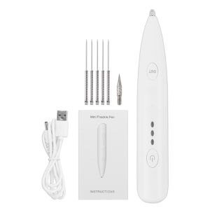 Salorie nốt ruồi vết thâm Bút tẩy tag mụn cóc hình xăm dụng cụ loại bỏ điện laser bút Plasma mặt dụng cụ làm đẹp Phích cắm USB trong loại dây