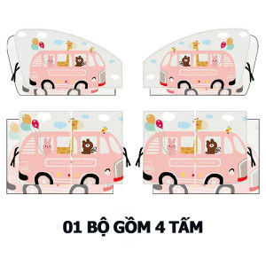 Rèm che nắng 2 lớp cao cấp chống tia cực tím bức xạ nhiệt