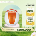 Nồi cơm điện Cuckoo 1L CR-0661 - Lòng nồi chống dính - Mã quốc tế tiếng Anh - Hàng chính hãng. 