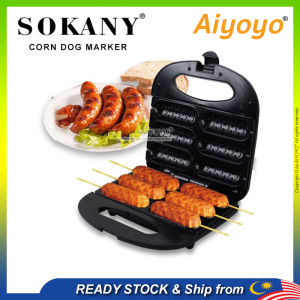 Sokany Electric Sausage Maker CornDog Maker Hot dog Maker Waffle Machine SK 110 Hotdog Baker Stick