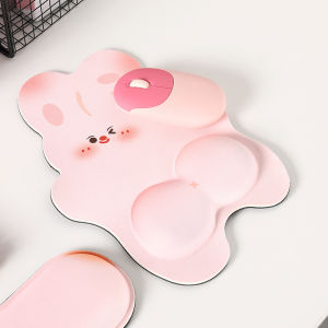 Tấm lót chuột dễ thương dành cho bé gái có chức năng chống trượt kê cổ tay và hỗ trợ
