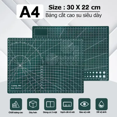 Bảng kê cắt tự liền A3A4 A5DIY Cutting Mat thủ công kê vải đất nặn làm thủ công-TyHome