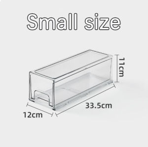 Simple Cosmetic Storage box Desktop Transparent Acrylic Dustproof Drawer Type Dresser Skin Care Products Organizer box