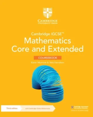CAMBRIDGE IGCSE MATHS CORE AND EXTENDED CB WITH CAMBRIDGE ONLINE MATHS (2 YEARS) - 9781009297912 - CUP - SPEEDBOOKS.MY