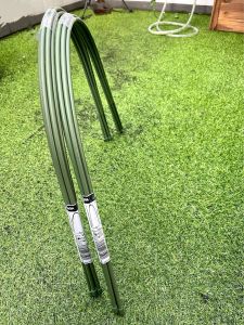 10 cái Khung vòm trồng rau nhiều kích thước lựa chọn (không bao gồm kẹp và màng phủ)