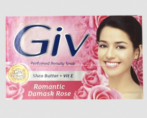 Giv 22gr Shea Buffer Glamour Passio Flower Purple Romantic Damask Rose Pink Sabun Batang Batangan Bar Soap