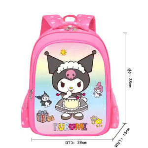 กระเป๋าเป้สะพายหลัง กระเป๋าเด็กผู้หญิงใบใหญ่ ใส่แฟ้มใส่A4ได้ จุของได้เยอะสําหรับนักเรียน