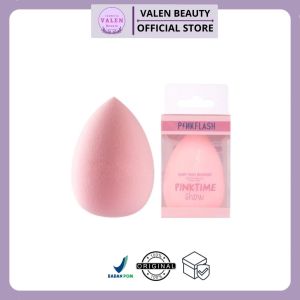 Pinkflash Ohmypuff Sponge Spons Beauty Blender - Ohmypuff Spons Bentuk Hati Warna CRISHTMAS Base Makeup Sponge Set Bevel