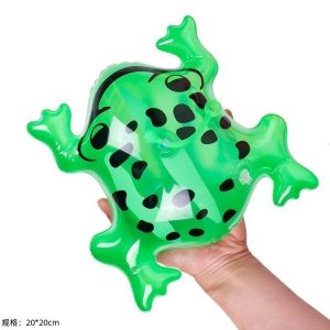 WEIHUIMEI กบบอลลูนพลาสติกของเล่นเด็ก Night Market Stall ขาย Son Inflatable ของเล่นพกพาปลอดภัยปลอดสารพิษ