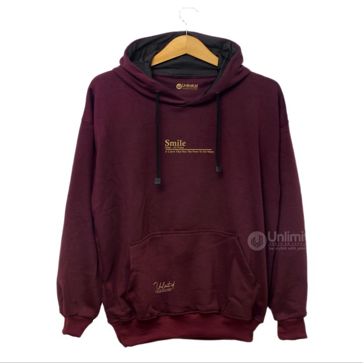 Maroon hotsell sweater hoodie