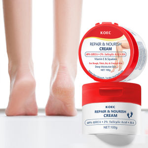 KOEC Urea 40% Foot cream for frost protection and crack prevention 100g Nourishing foot cream for cracked heels