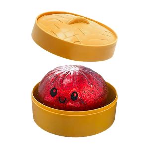 2026 New 1-12pcs Glitter Dumpling Glitter Dumpling Squishy with Dumplings Sensory Squeeze Toy for Stress Relief