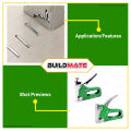 HOYOMA Staple Gun with EXTRA Staplers Stapler 4-14mm / 4-8mm for Wood Crafts DIY LM2801 | LM2802 BUILDMATE - HYMHT. 