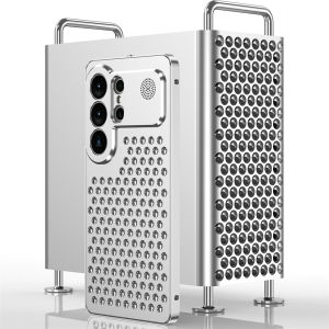 Heat Dissipation Aluminum Metal Cooling Case for Samsung Galaxy S26 S25 S24 S23 Ultra Camera Protect Anti-fall Shockproof Cover