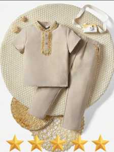 BAJU KEMEJA KOKO BAYI 0-2Tahun Bahan Katun Toyobo Setelan Muslim Anak Laki-Laki
